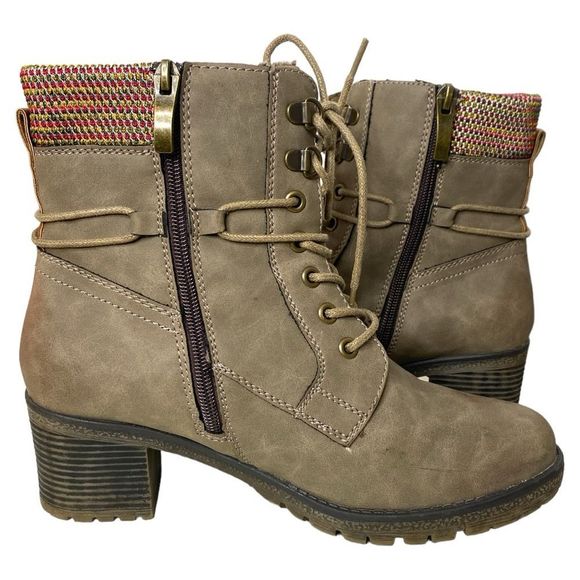 SPRING STEP RELIFE HELLEWN BOOTS - TAUPE 38 - Picture 5 of 6